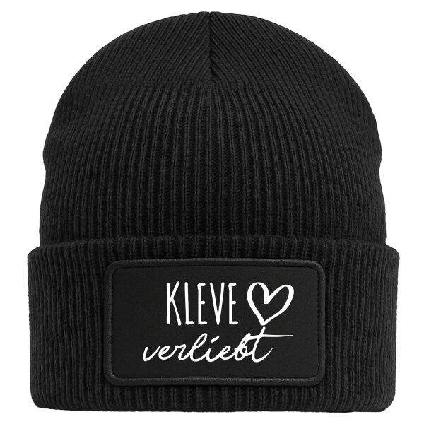 Beanie Kleve verliebt Black Mütze