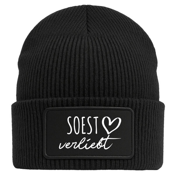 Beanie Soest verliebt Black Mütze