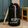 Seesack Melle verliebt 20 Liter Rucksack Black