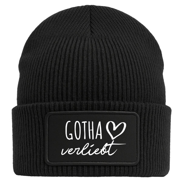 Beanie Gotha verliebt Black Mütze