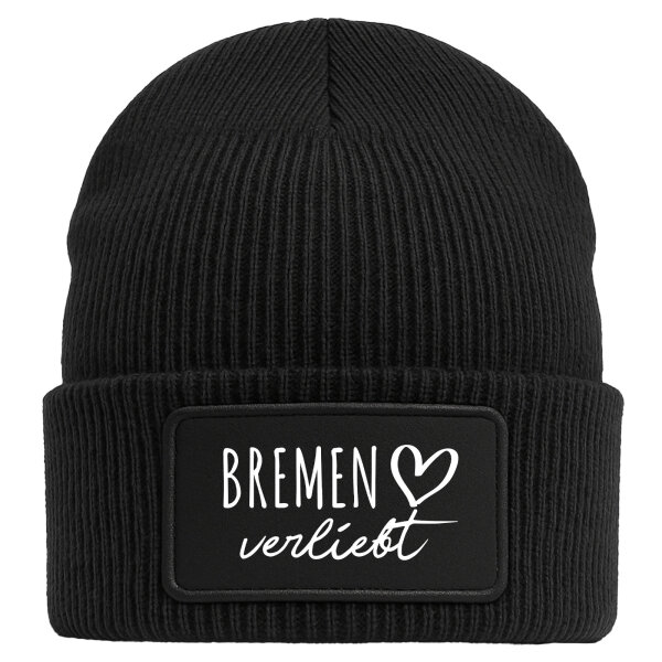 Beanie Bremen verliebt Black Mütze