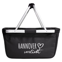 Einkaufskorb faltbar Hannover verliebt 20 Liter Tragekorb...