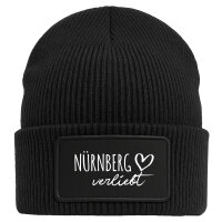 Beanie Nürnberg verliebt Black Mütze