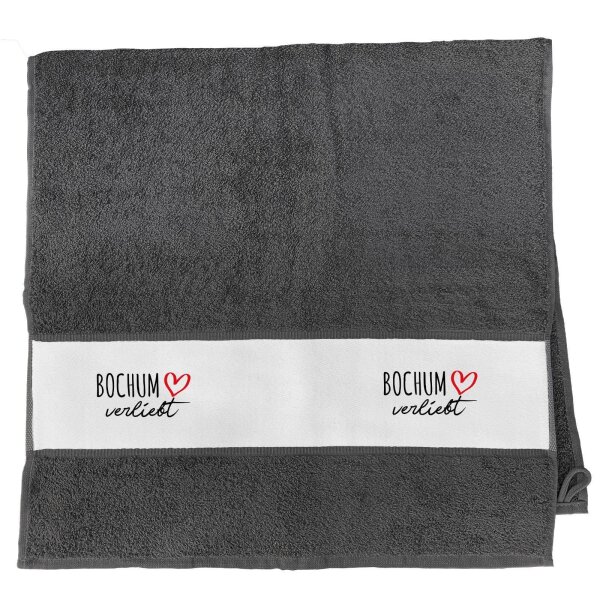 Handtuch Bochum verliebt 50x100cm