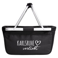 Einkaufskorb faltbar Karlsruhe verliebt 20 Liter...