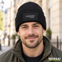 Beanie mit Patch Gelsenkirchen verliebt Black