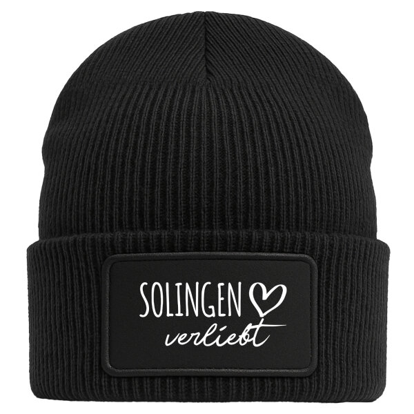 Beanie Solingen verliebt Black Mütze