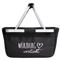 Einkaufskorb faltbar Würzburg verliebt 20 Liter...