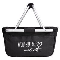 Einkaufskorb faltbar Wolfsburg verliebt 20 Liter...