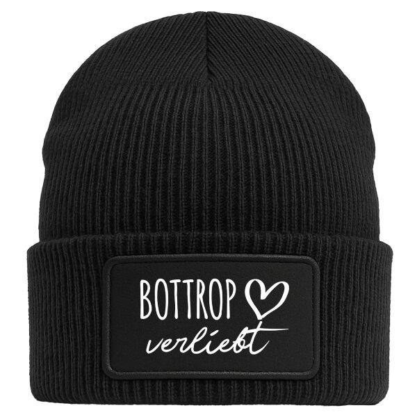 Beanie Bottrop verliebt Black Mütze