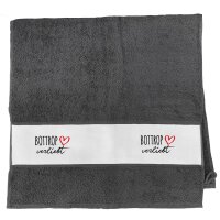 Handtuch Bottrop verliebt 50x100cm