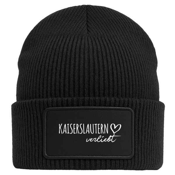 Beanie Kaiserslautern verliebt Black Mütze