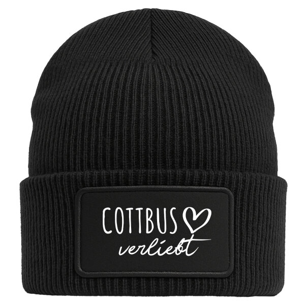 Beanie Cottbus verliebt Black Mütze