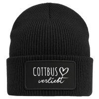 Beanie Cottbus verliebt Black Mütze