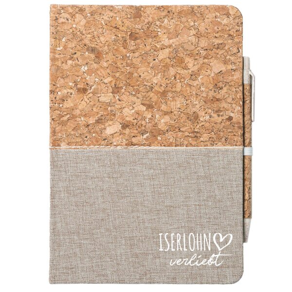 Notizbuch A5 Iserlohn verliebt 80 Blatt inkl. Kugelschreiber