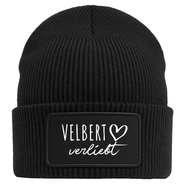 Beanie Velbert verliebt Black Mütze