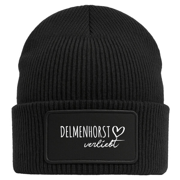 Beanie Delmenhorst verliebt Black Mütze