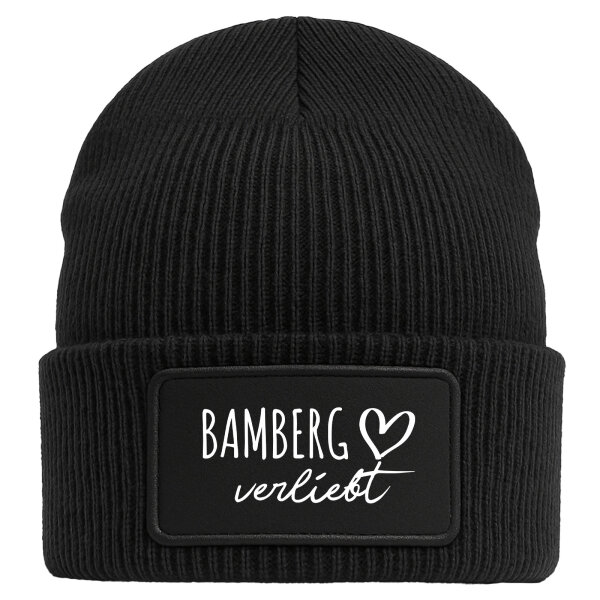 Beanie Bamberg verliebt Black Mütze