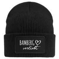 Beanie Bamberg verliebt Black Mütze