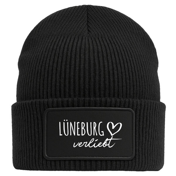 Beanie Lüneburg verliebt Black Mütze