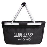 Einkaufskorb faltbar Gladbeck verliebt 20 Liter Tragekorb...
