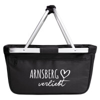 Einkaufskorb faltbar Arnsberg verliebt 20 Liter Tragekorb...