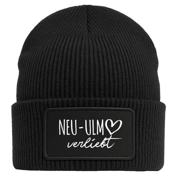 Beanie Neu-Ulm verliebt Black Mütze