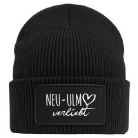 Beanie Neu-Ulm verliebt Black Mütze