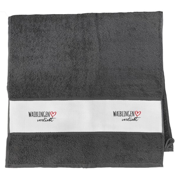 Handtuch Waiblingen verliebt 50x100cm