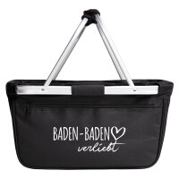 Einkaufskorb faltbar Baden-Baden verliebt 20 Liter...