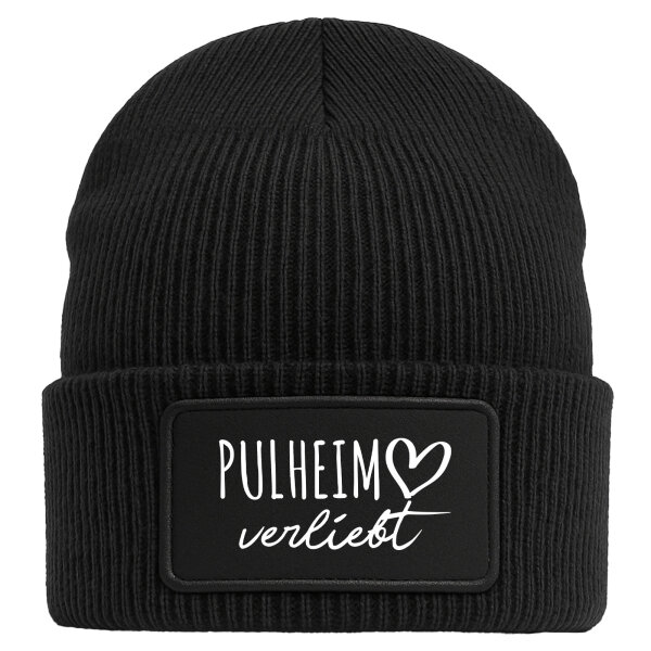 Beanie Pulheim verliebt Black Mütze