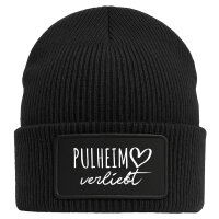 Beanie Pulheim verliebt Black Mütze