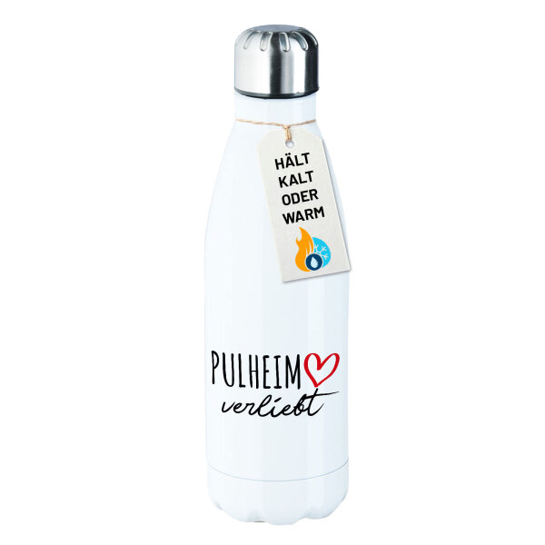 Edelstahl-Trinkflasche Pulheim verliebt 500ml Wasserflasche