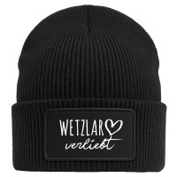 Beanie Wetzlar verliebt Black Mütze