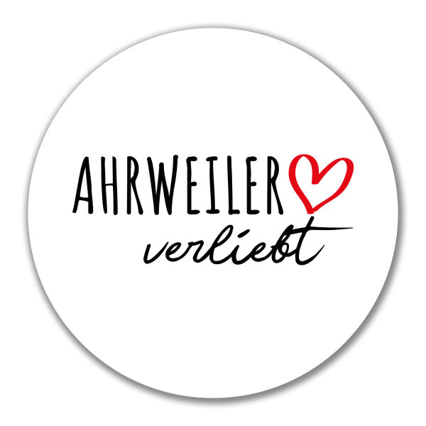 Aufkleber Ahrweiler verliebt 10cm Sticker