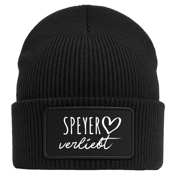 Beanie Speyer verliebt Black Mütze
