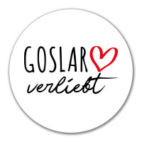 Aufkleber Goslar verliebt 10cm Sticker