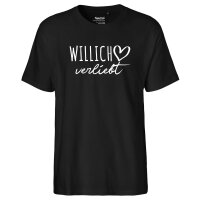 Herren T-Shirt Willich verliebt Größe S-3XL
