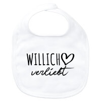 Baby Lätzchen Willich verliebt