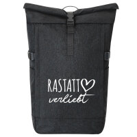 Kurierrucksack Rastatt verliebt 30-44 Liter Black Melange