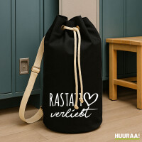 Seesack Rastatt verliebt 20 Liter Rucksack Black