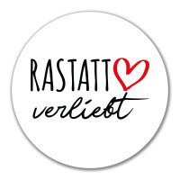 Aufkleber Rastatt verliebt 10cm Sticker