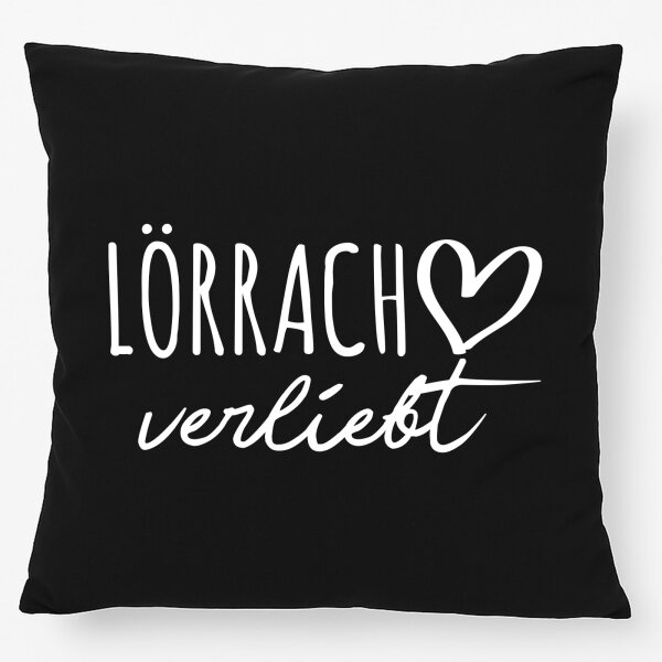 Kissen Lörrach verliebt 40x40cm