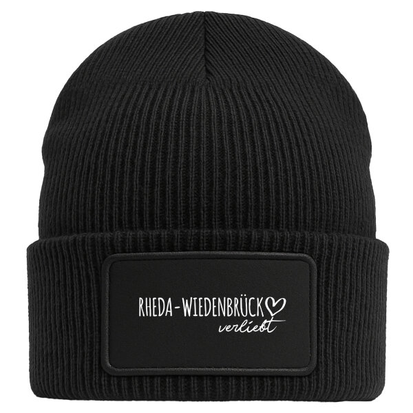 Beanie Rheda-Wiedenbrück verliebt Black Mütze