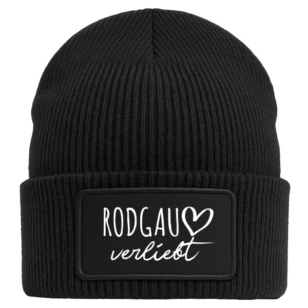 Beanie Rodgau verliebt Black Mütze