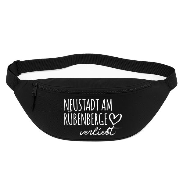 Bauchtasche Neustadt am Rübenberge verliebt 2,5 Liter Black Crossbody Bag