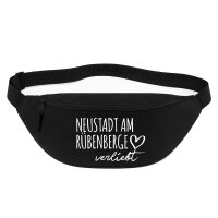 Bauchtasche Neustadt am Rübenberge verliebt 2,5 Liter Black Crossbody Bag