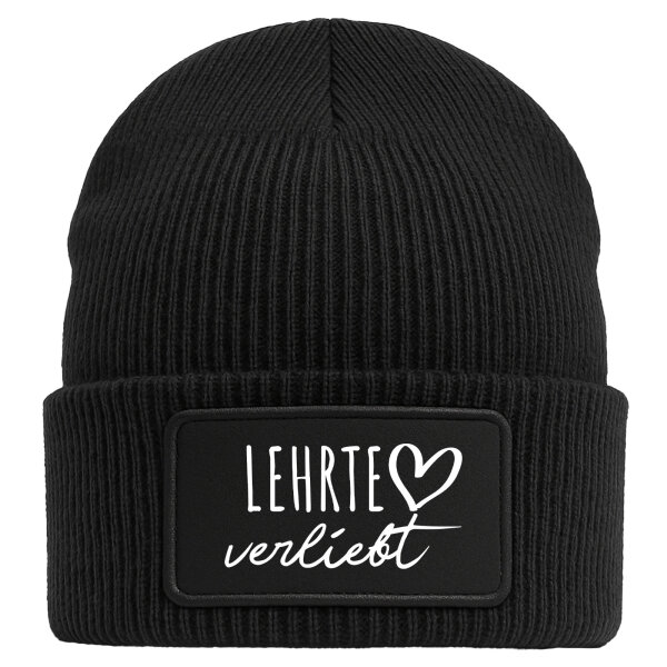 Beanie Lehrte verliebt Black Mütze