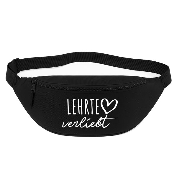 Bauchtasche Lehrte verliebt 2,5 Liter Black Crossbody Bag