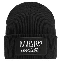 Beanie Kaarst verliebt Black Mütze